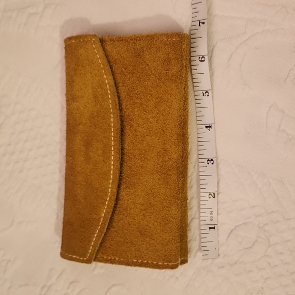 NWT Vintage Suede Leather Wallet - Picture 1 of 7